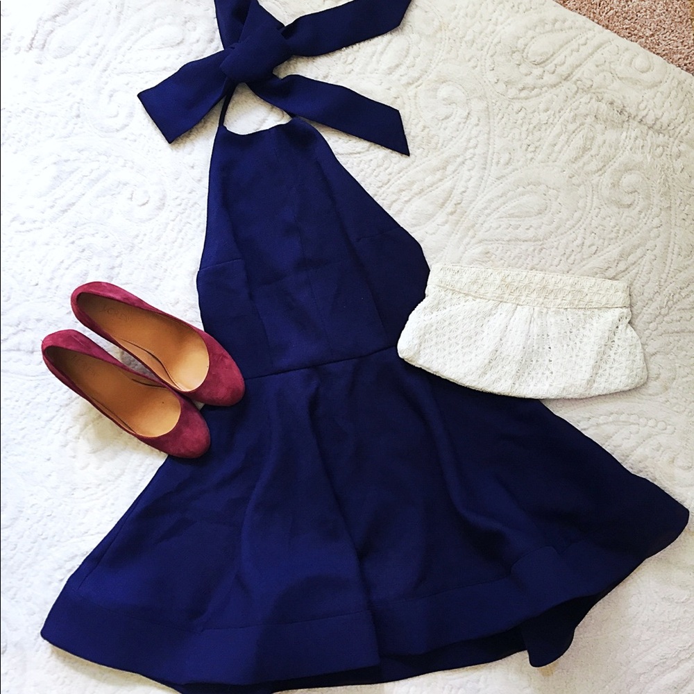Luxxel "Bow Is Me" Halter Dress